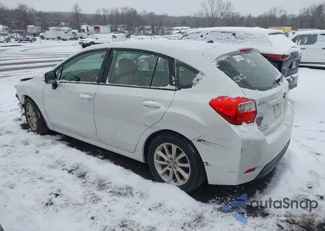 2014 Subaru Impreza 2.0I Premium from USA, damaged, VIN JF1GPAC6XE8219868